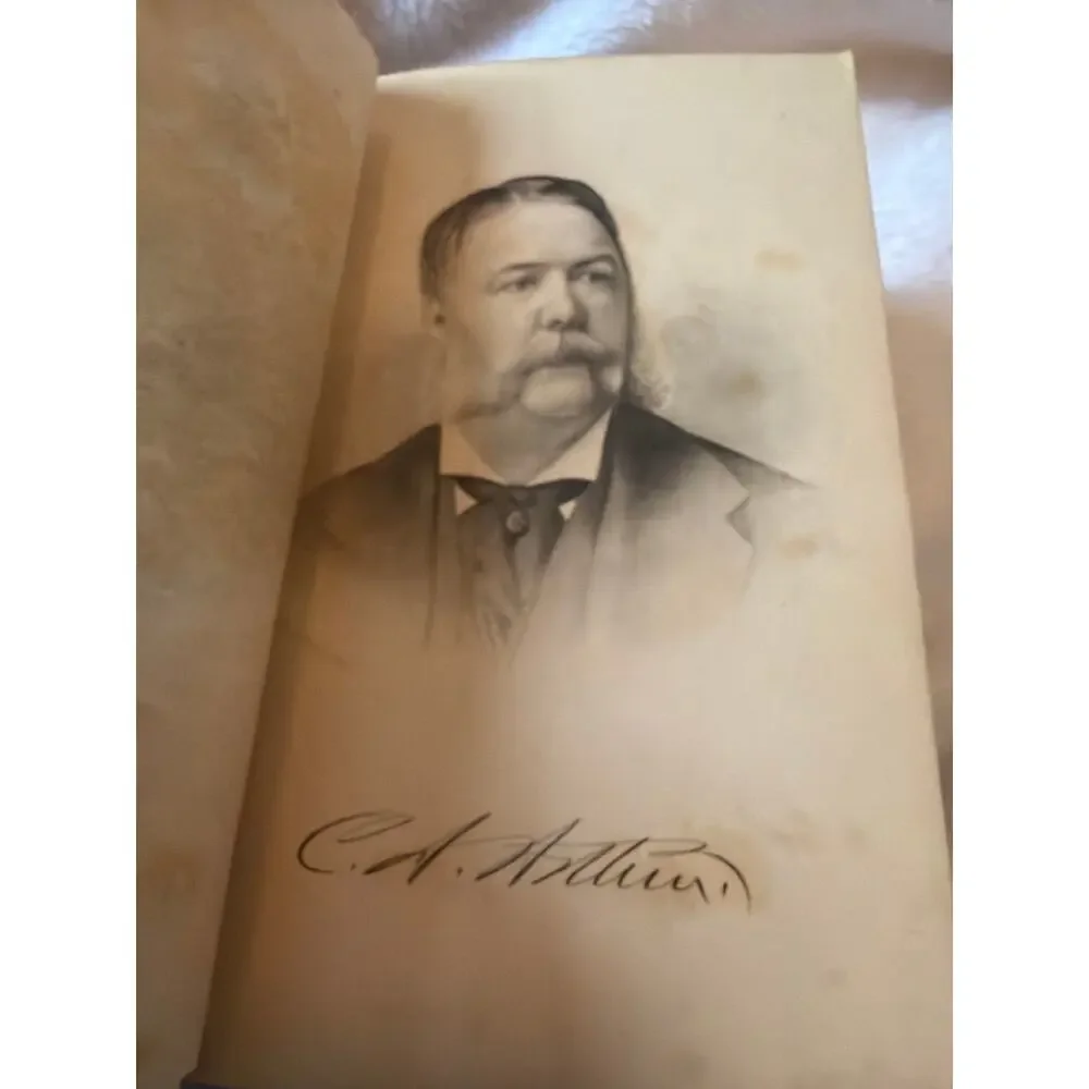 Antique Our Martyred President James A Garfield Illustrated History Book RARE